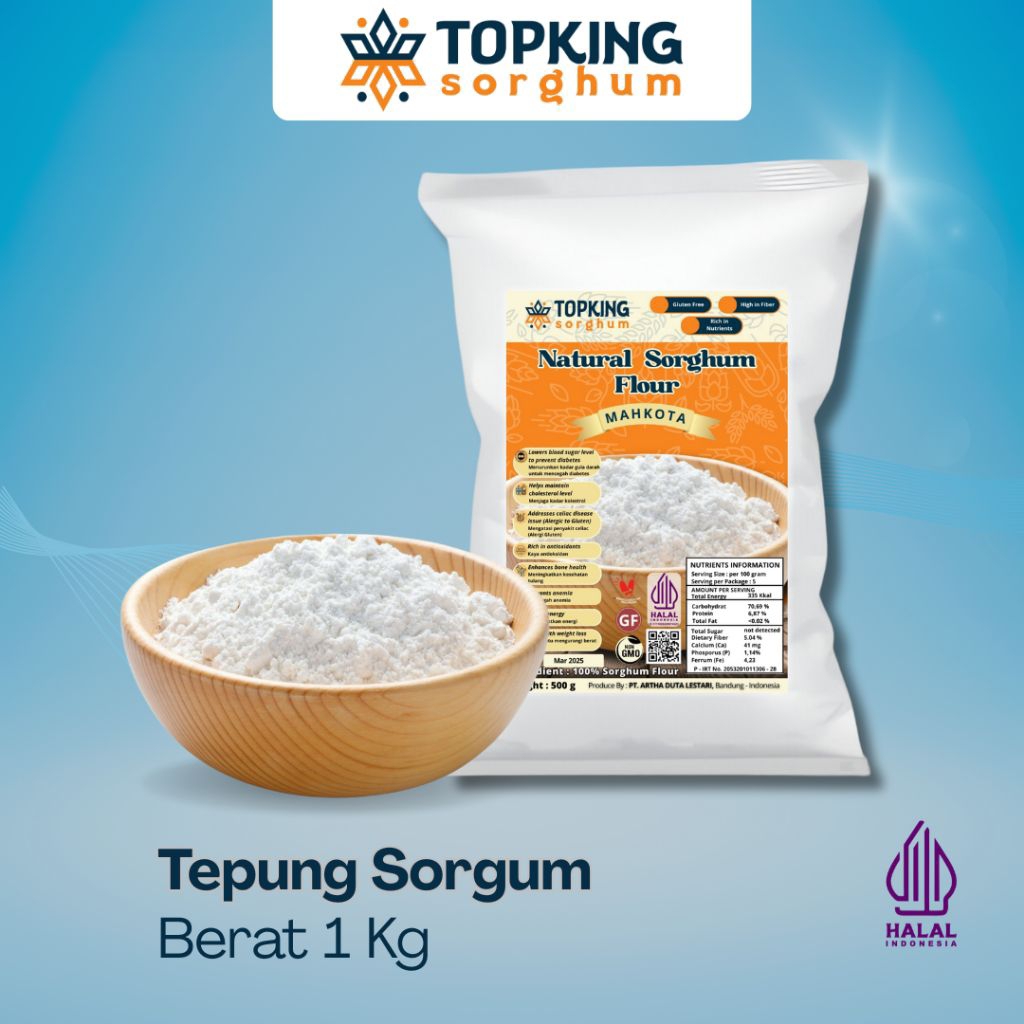 

Topking Sorghum Tepung Sorghum Putih Gluten Free