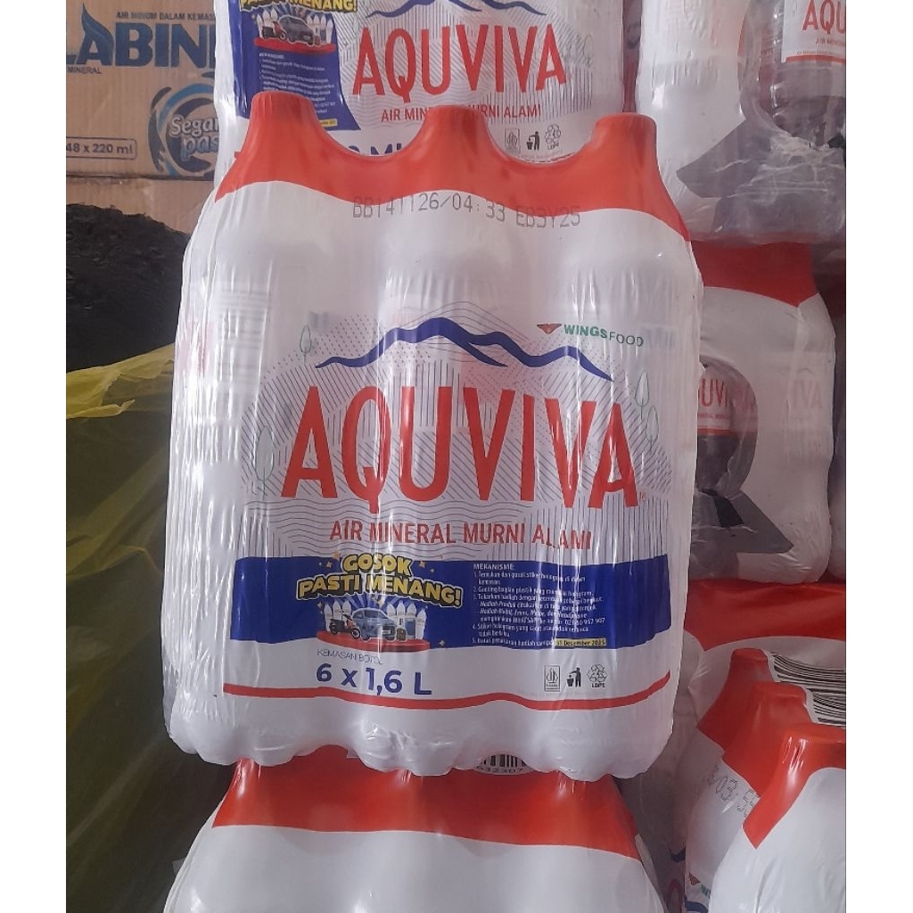 

AQUVIVA Air mineral 6 x 1600ml( PAKET 2 PACK)