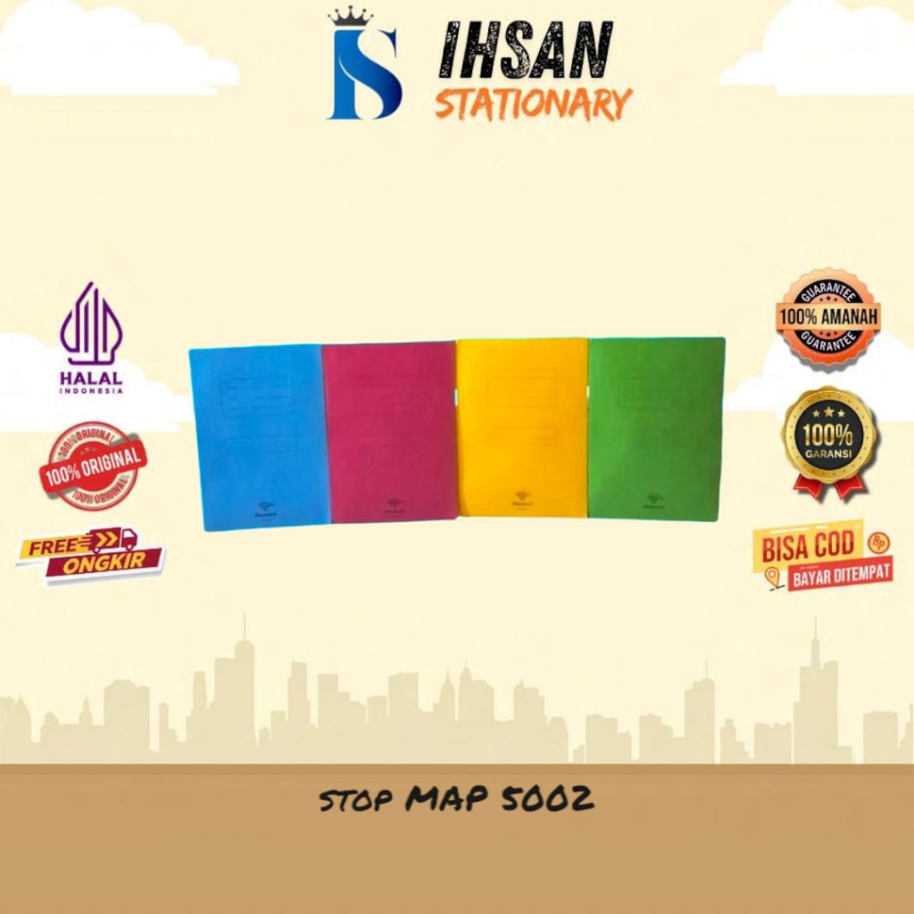 

Stop Map/Map Kertas Diamond 5002 (1 Pack)