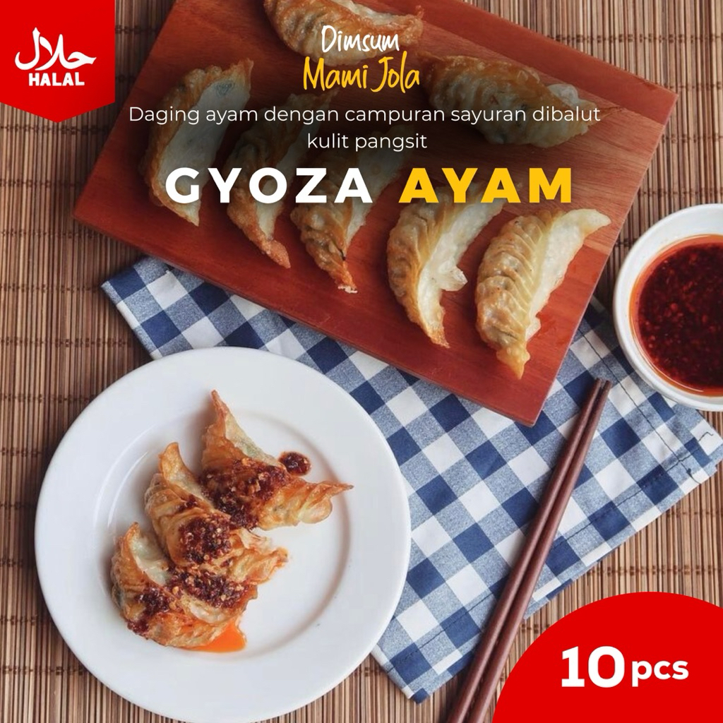 

@Bogor Gyoza Ayam isi 10 Pcs