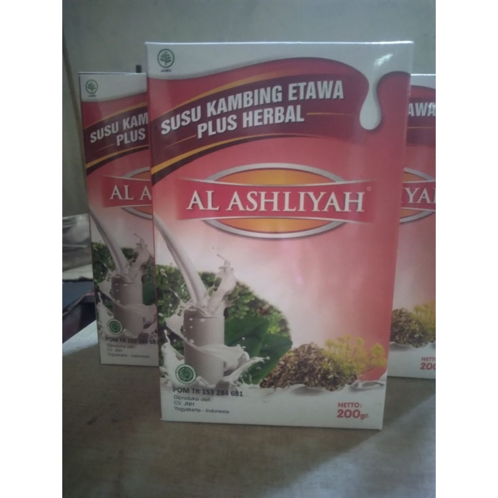 

Susu Kambing Etawa Al ashliyah plus herbal dan Kolustrum