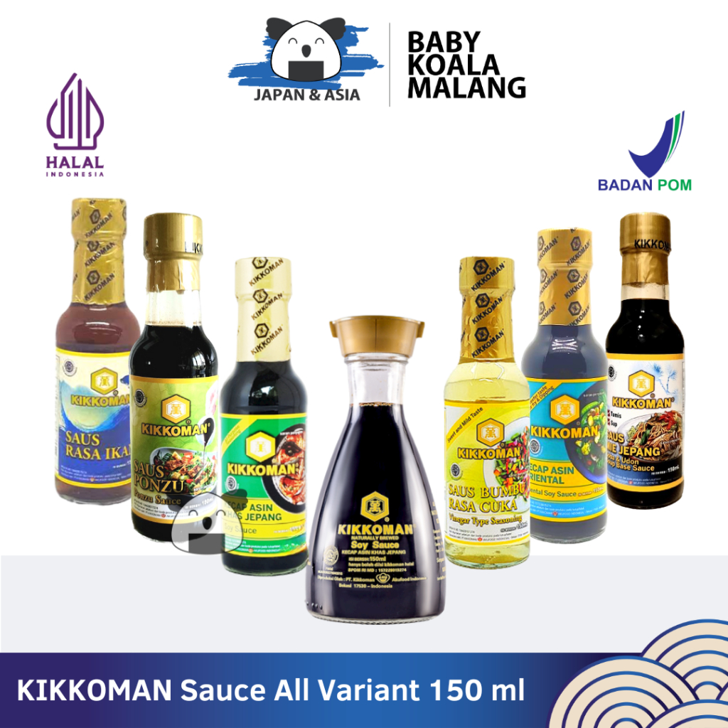 

KIKKOMAN All Purpose Shoyu 150 ml Halal -BKM