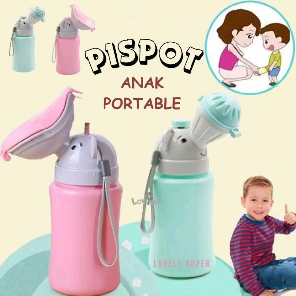 Pispot Anak 2144/ Travel Urinal Potty Pee Bottle / Botol Pipis Anak Travel Pispot Bayi Anak-Anak Blu