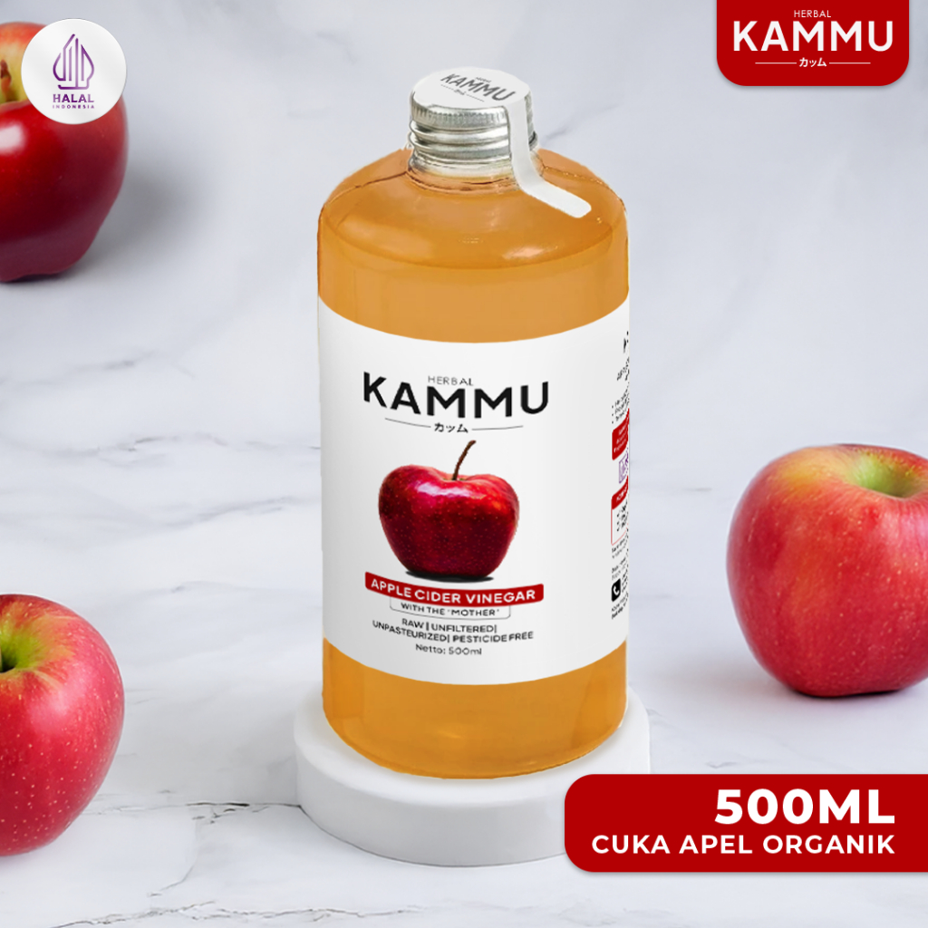

Herbal Kammu - Cuka Apel With Mother 500ml