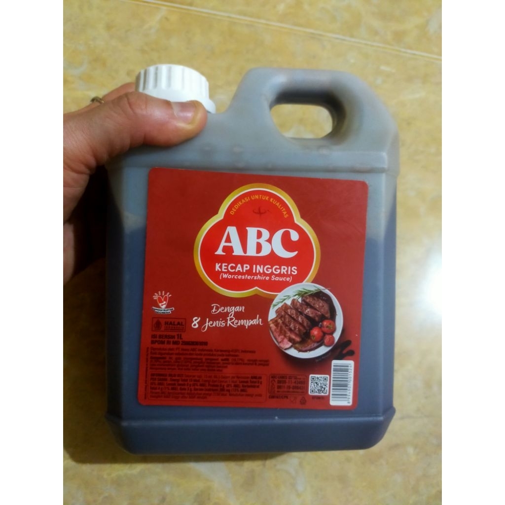 

ABC Kecap Inggris 1 Liter