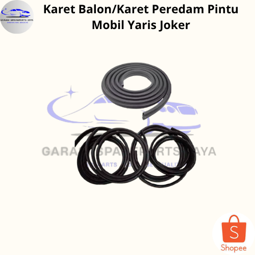 Karet Balon/Karet Peredam Pintu Mobil Yaris Joker