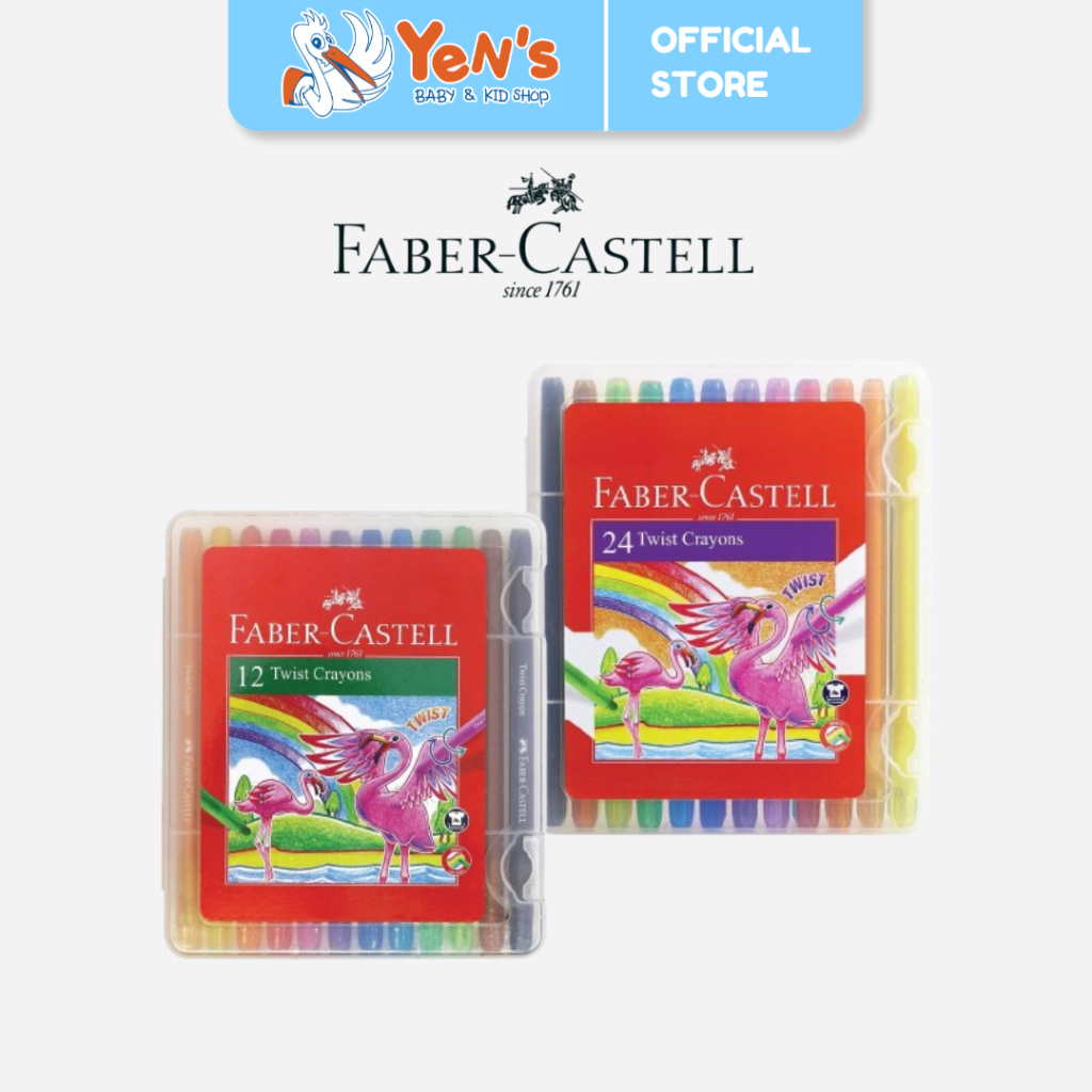 

Faber-Castell Twist Crayon set 12 / set 24