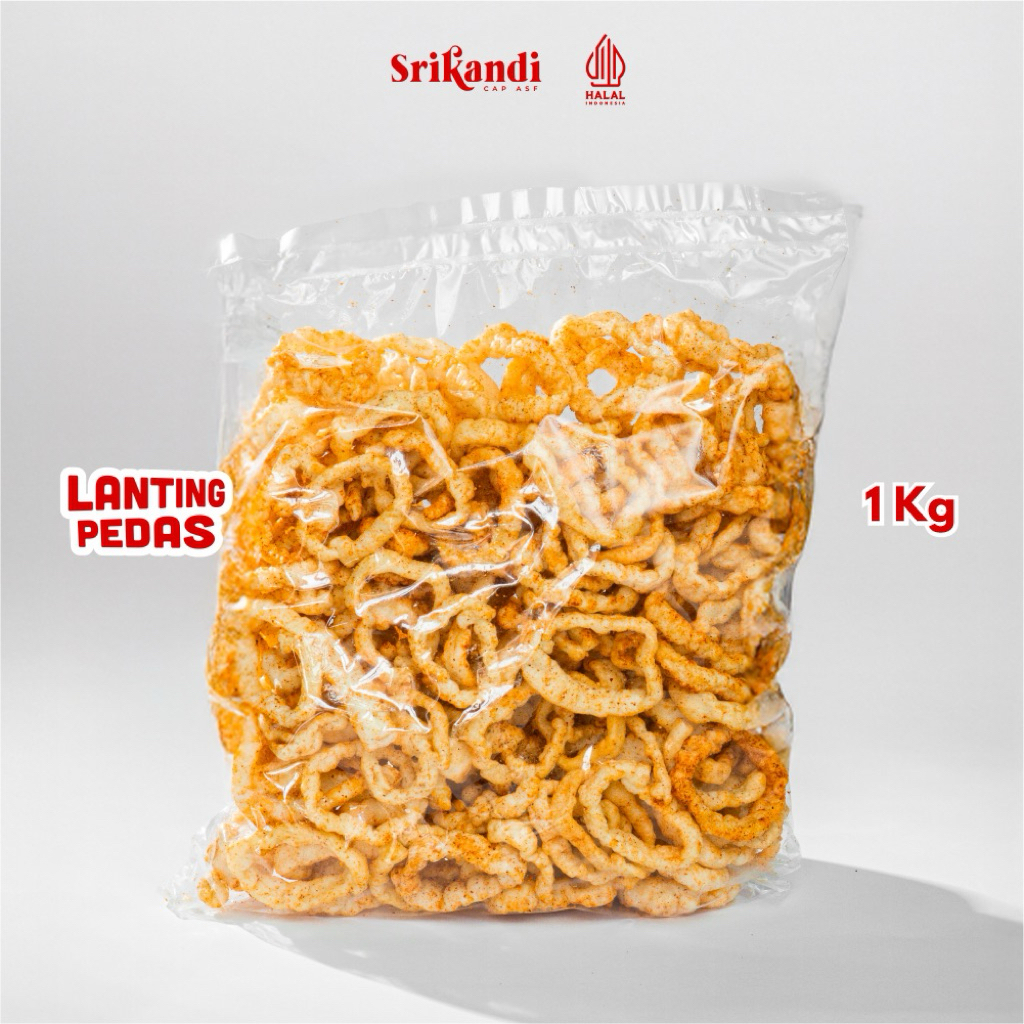 

Lanting Singkong 1 KG Pedas / 1KG Lanting Pedas Khas Ciamis