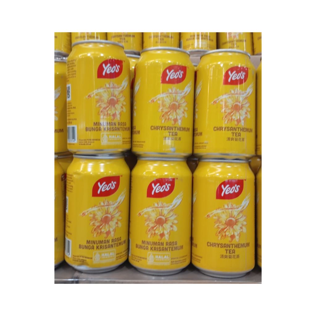 

YEOS MINUMAN KALENG TEH BUNGA CHRYSANTHEMUM 300ML ISI 5 PCS