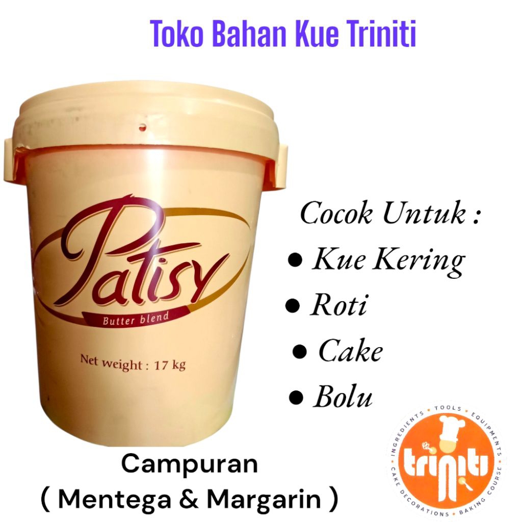 

Patisy Corman ( Butter Blend ) Kemasan Repack 500-1Kg