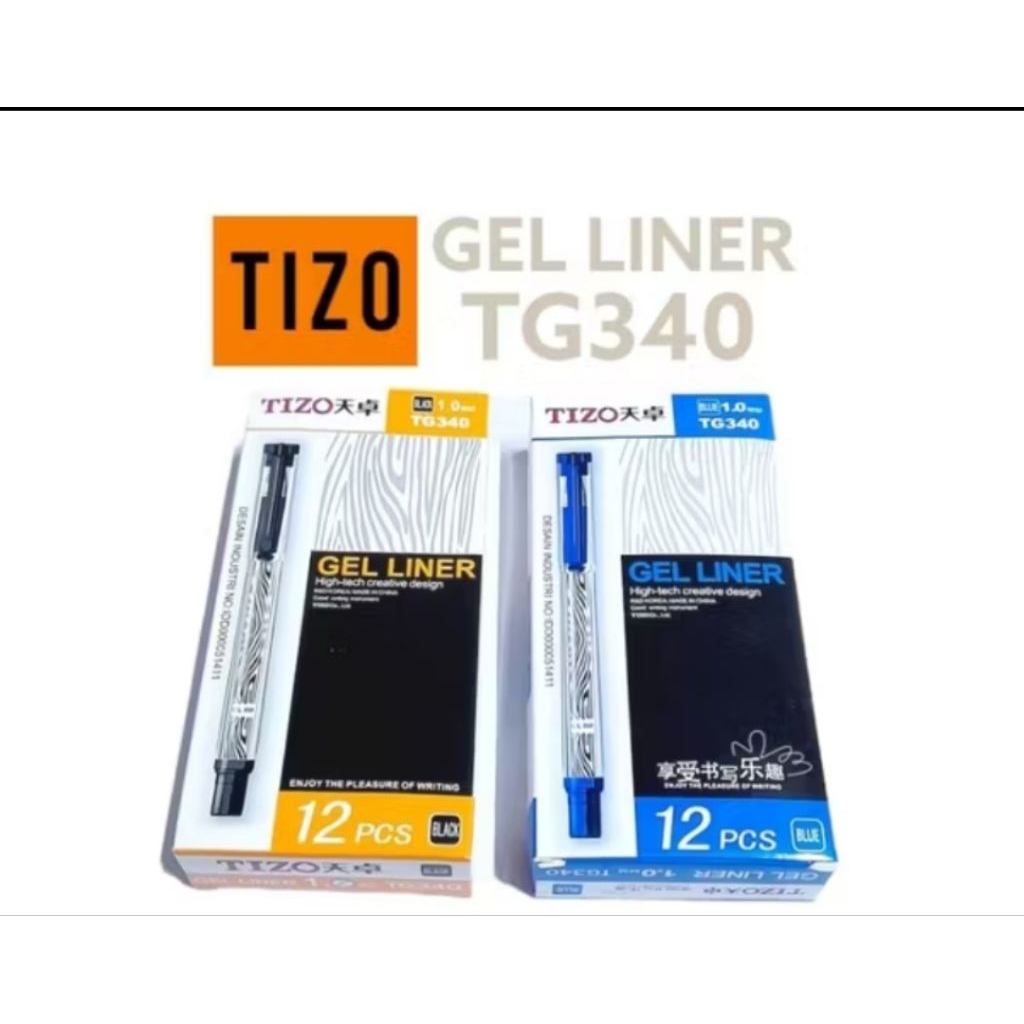 

bolpoin TIZO TG 340 Gel Liner 1 Lusin
