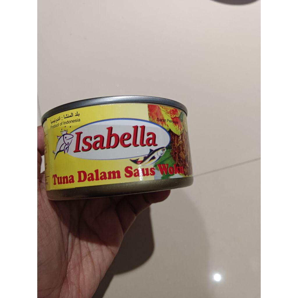 

Isabella Tuna Woku 180gr / Tuna Saus Woku