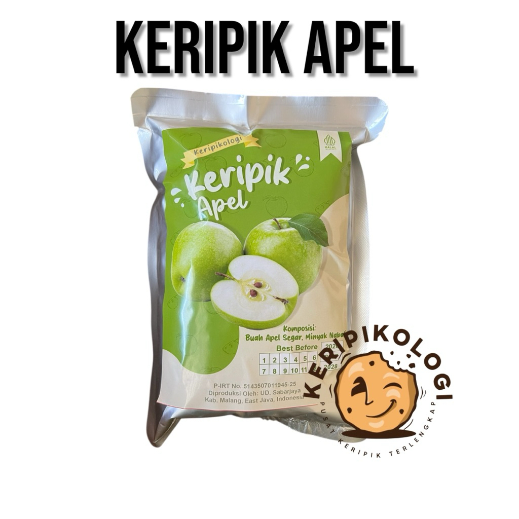 

KERIPIK APEL ASLI KUALITAS SUPER 100gr GROSIR