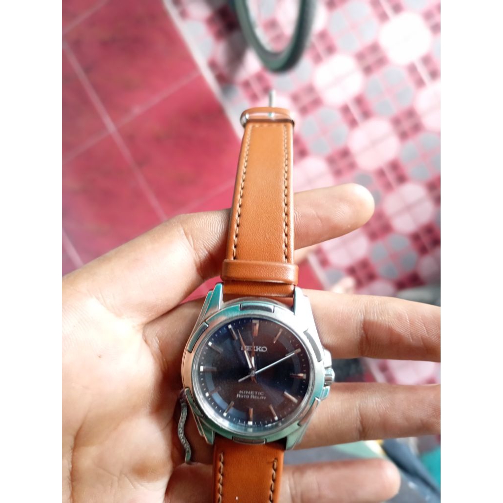 Seiko Kinetic Jam Tangan Pria  Authomatic  ( Second Original )