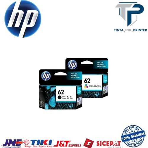 Tinta HP 62 Original  Black + Colour Ink Cartridge