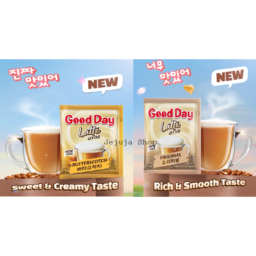 

Good Day Latte Original dan Good Day Latte Butterscotch