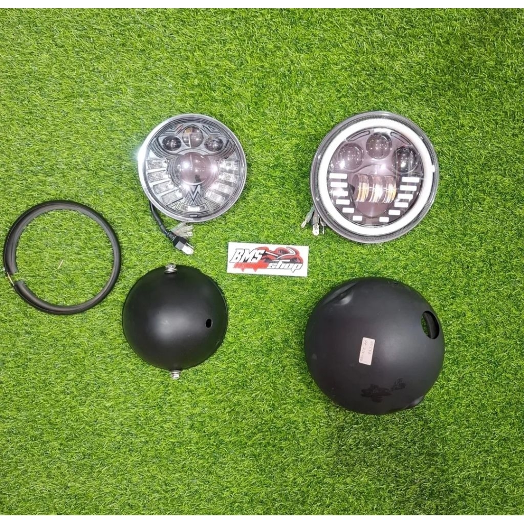 LAMPU DAYMAKER LED UNIVERSAL SEMUA MOTOR 5,75INCH DAN 7INCH