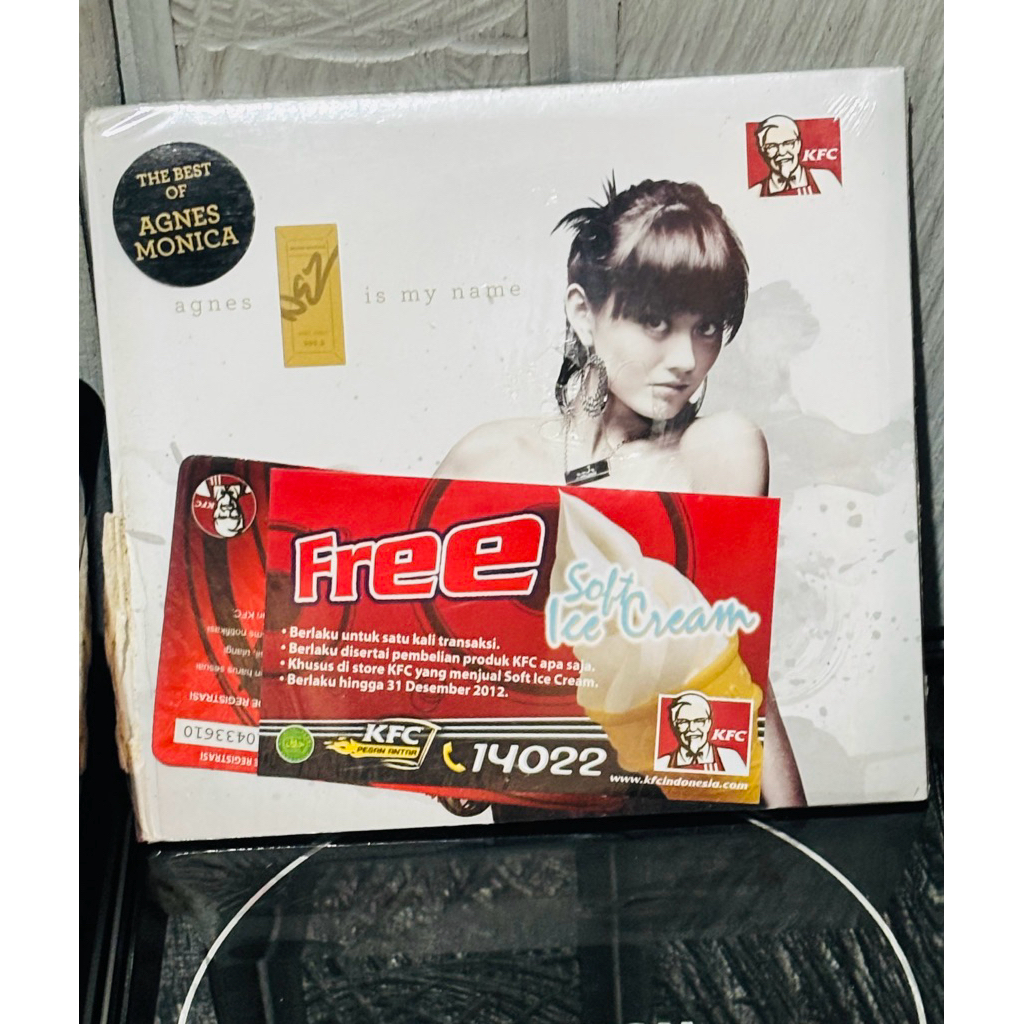 CD ALBUM AGNES MONICA - Agnes Is My Name SEGEL ORIGINAL