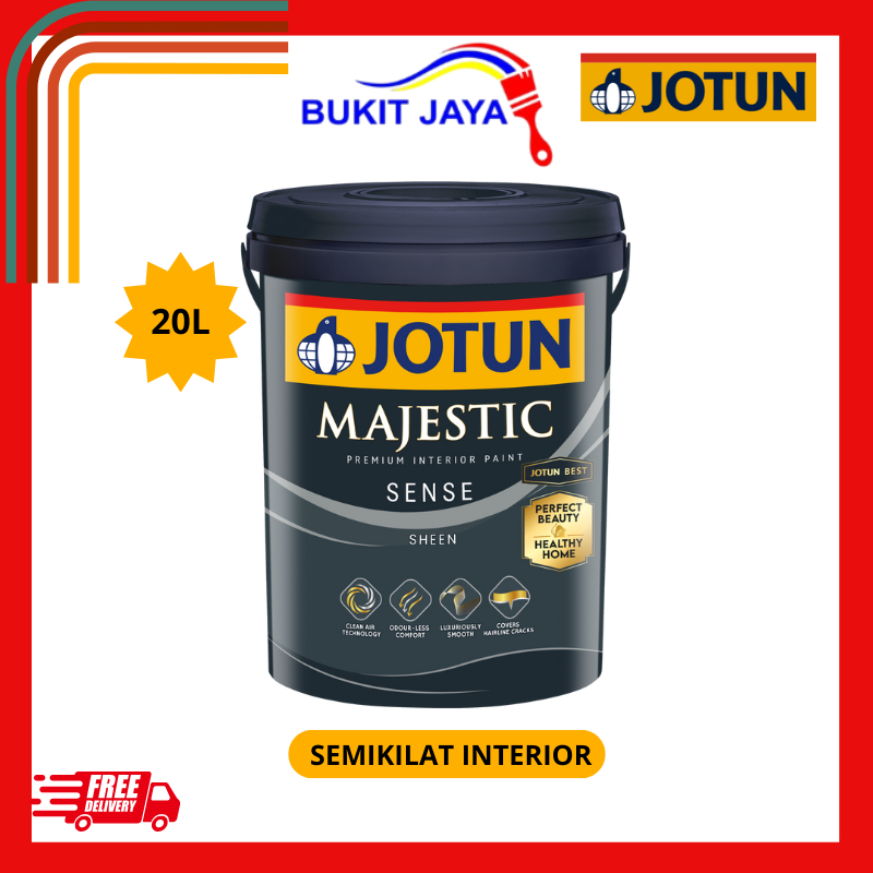 JOTUN MAJESTIC SENSE SEMIKILAT INTERIOR PUTIH 20L