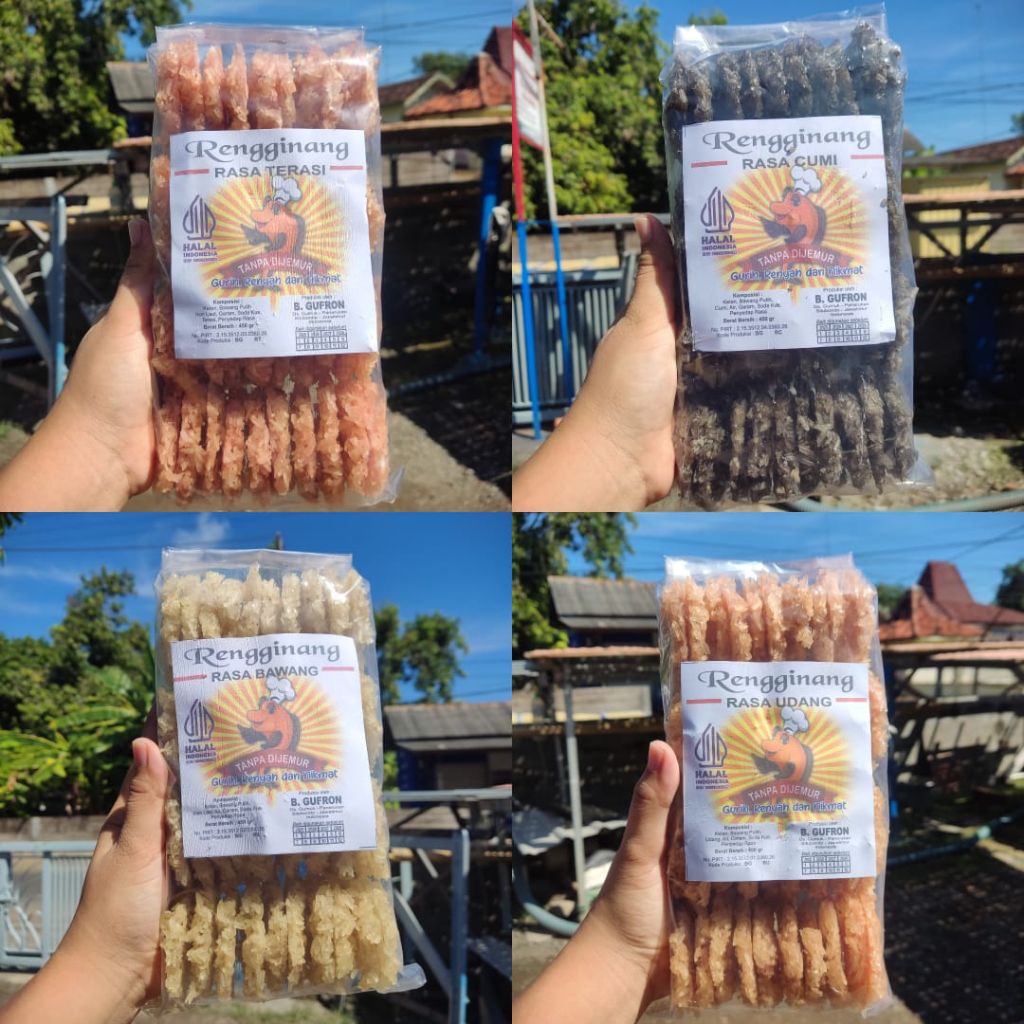 

Rengginang Khas Situbondo 4 Varian Rasa/Rengginang Ibu Gufron 450 gr