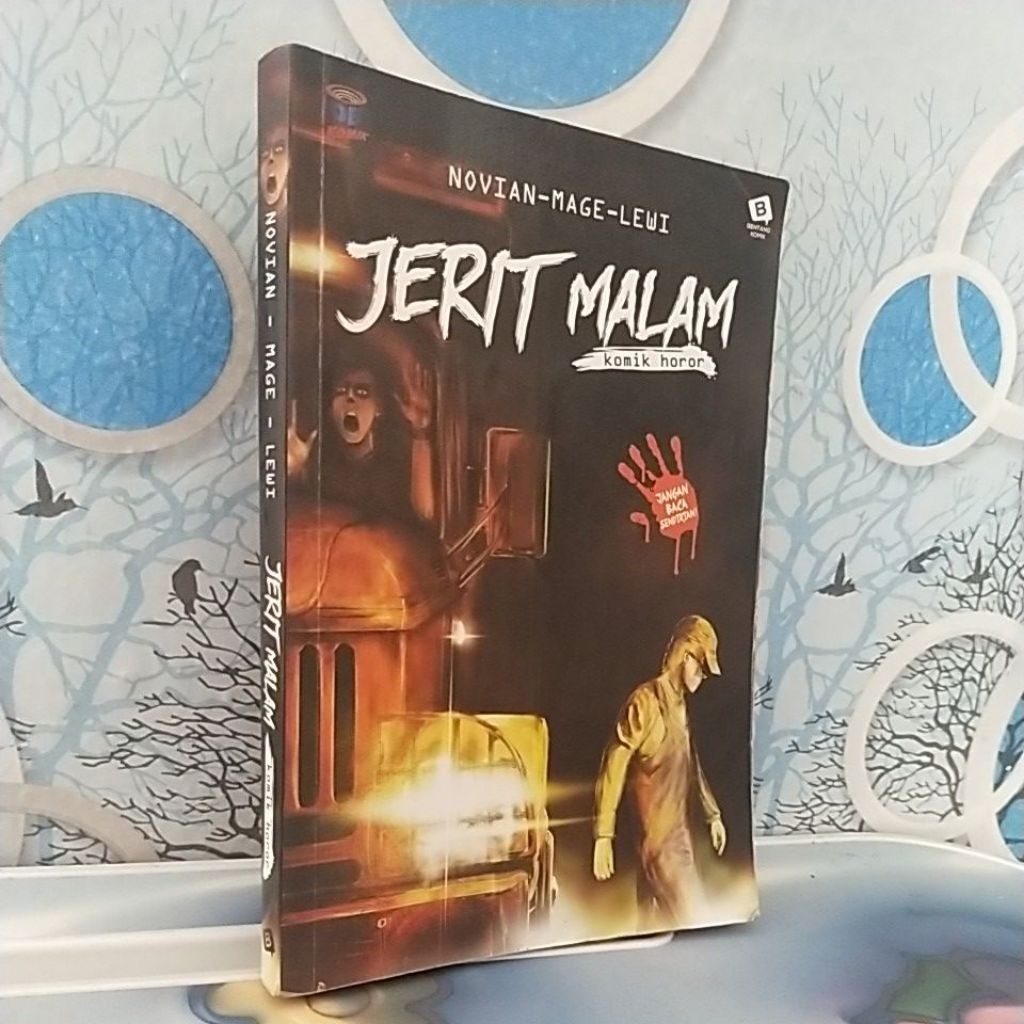 JERIT MALAM. KOMIK HOROR