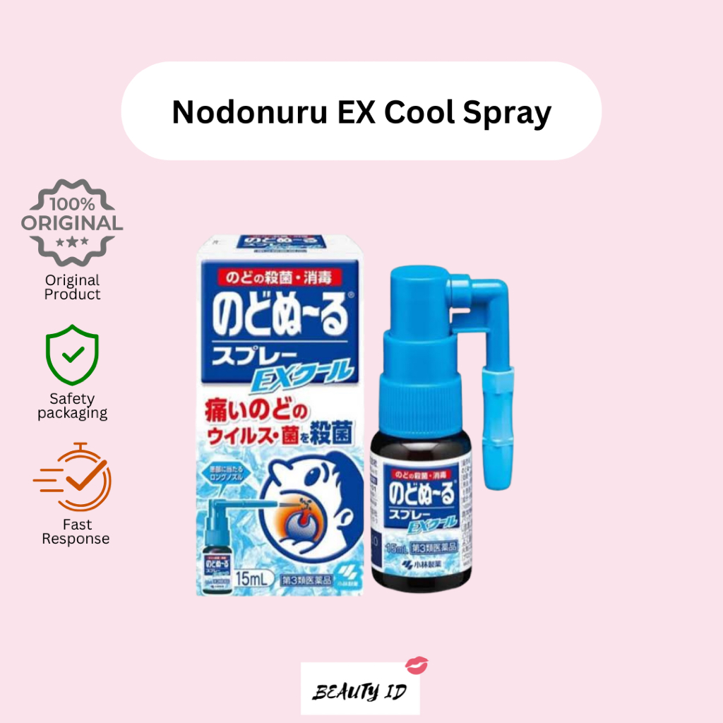 [READY] Kobayashi Nodonuru Sore Throat Spray 15 ml - Nodo nuru Throat Spray