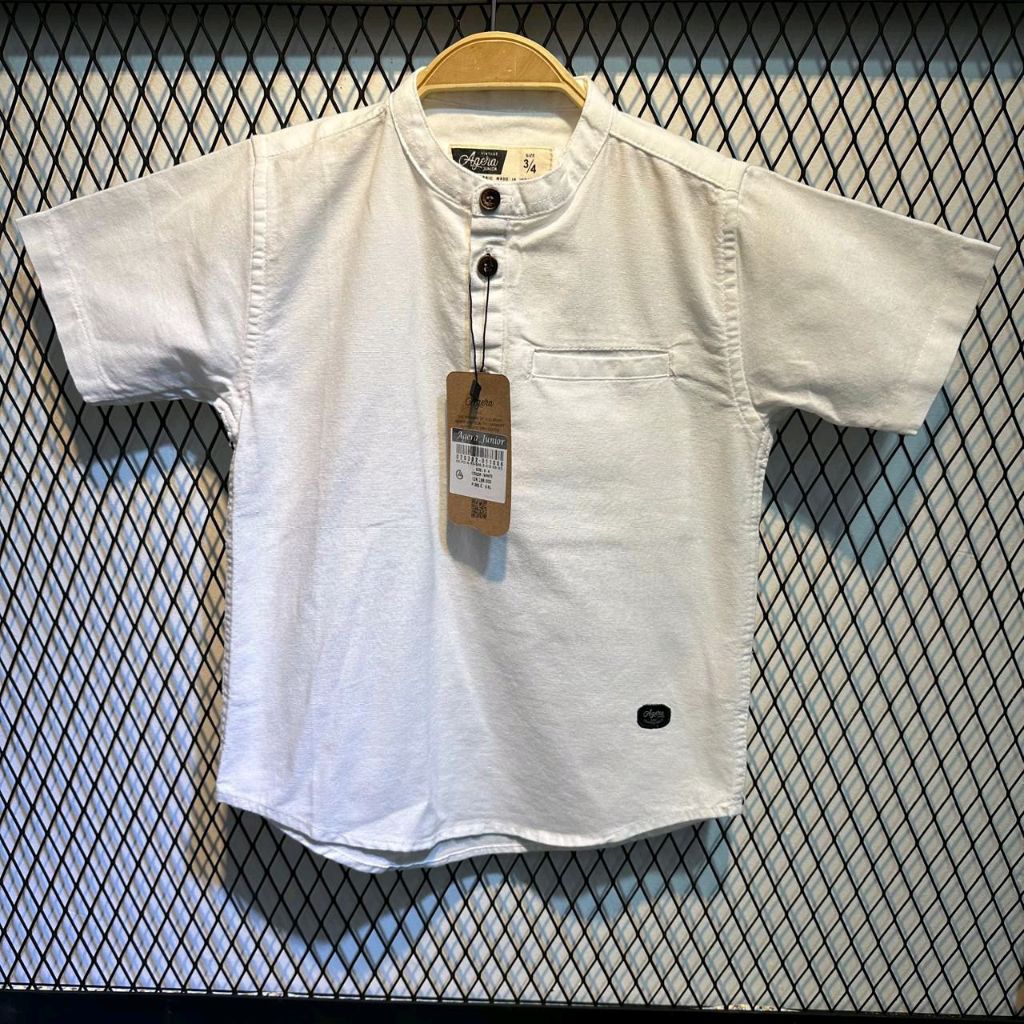 AGERA ANAK KOKO LENGAN PENDEK RS - KOKO KANCING SETENGAH LENGAN PENDEK - KOKO ANAK AGERA