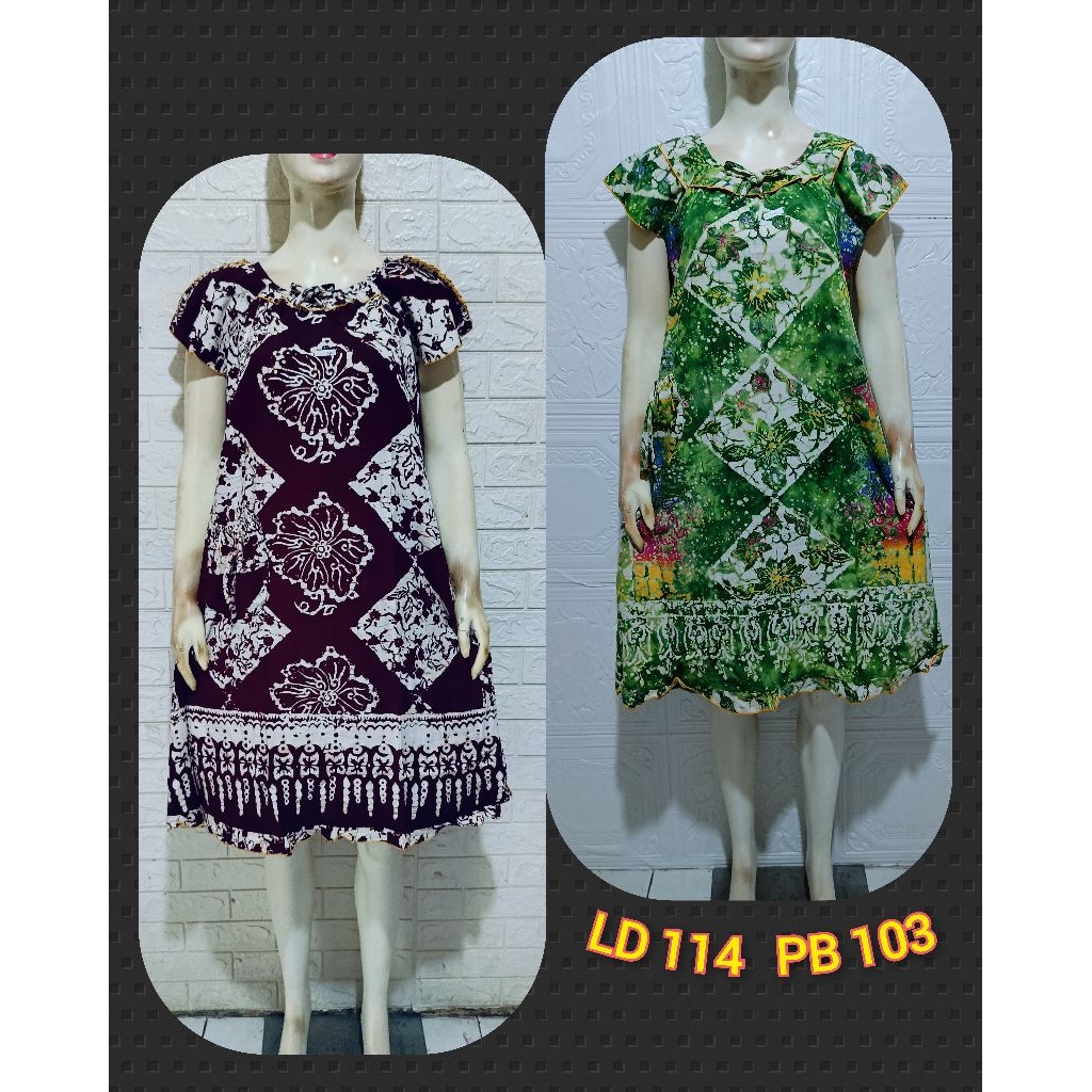 DASTER BATIK KEMBANG CETAK PRIMADONA