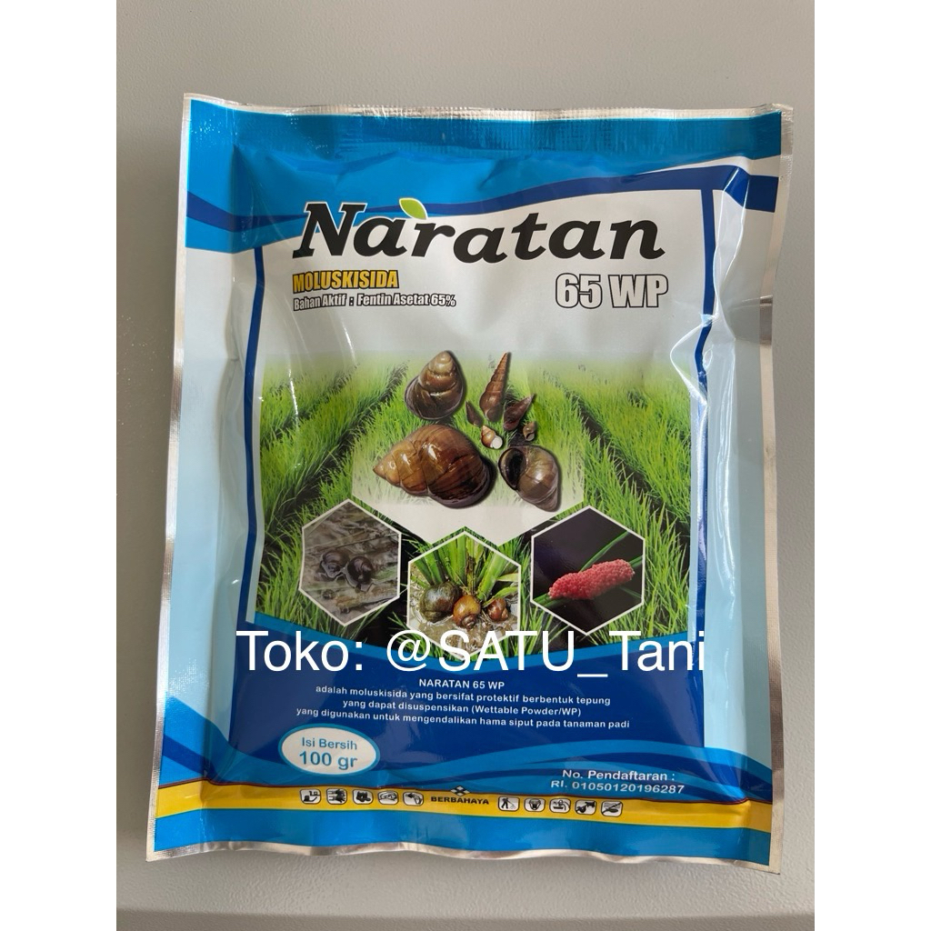 Moluskisida Naratan kemasan 100gr Racun Keong