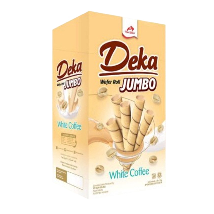 

DEKA WAFER ROLL JUMBO WHITE COFFEE 20S KTK 16 GR 8995077600494