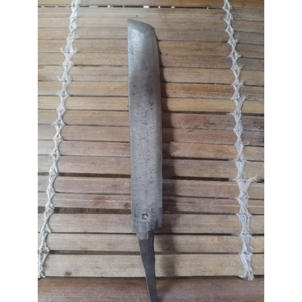 Golok Baja Tempa Tradisional – Full Tang Siap Pasang Gagang
