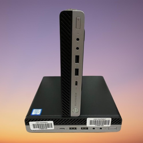 PC MINI HP ELISTDESK 800 G3 GEN 6 & 7 RAM 8 GB SSD 256