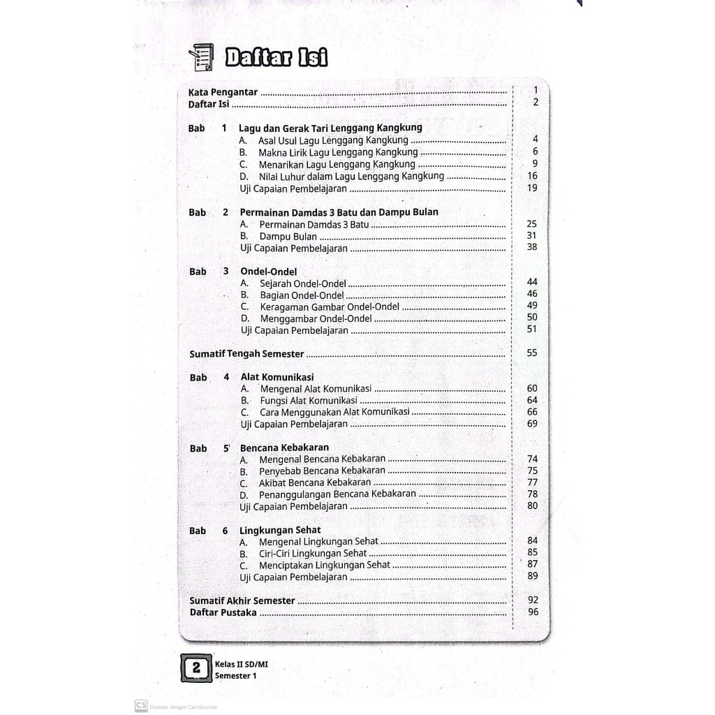 BUKU LKS PLBJ KELAS 2 SD/MI KURIKULUM MERDEKA SEMESTER 1