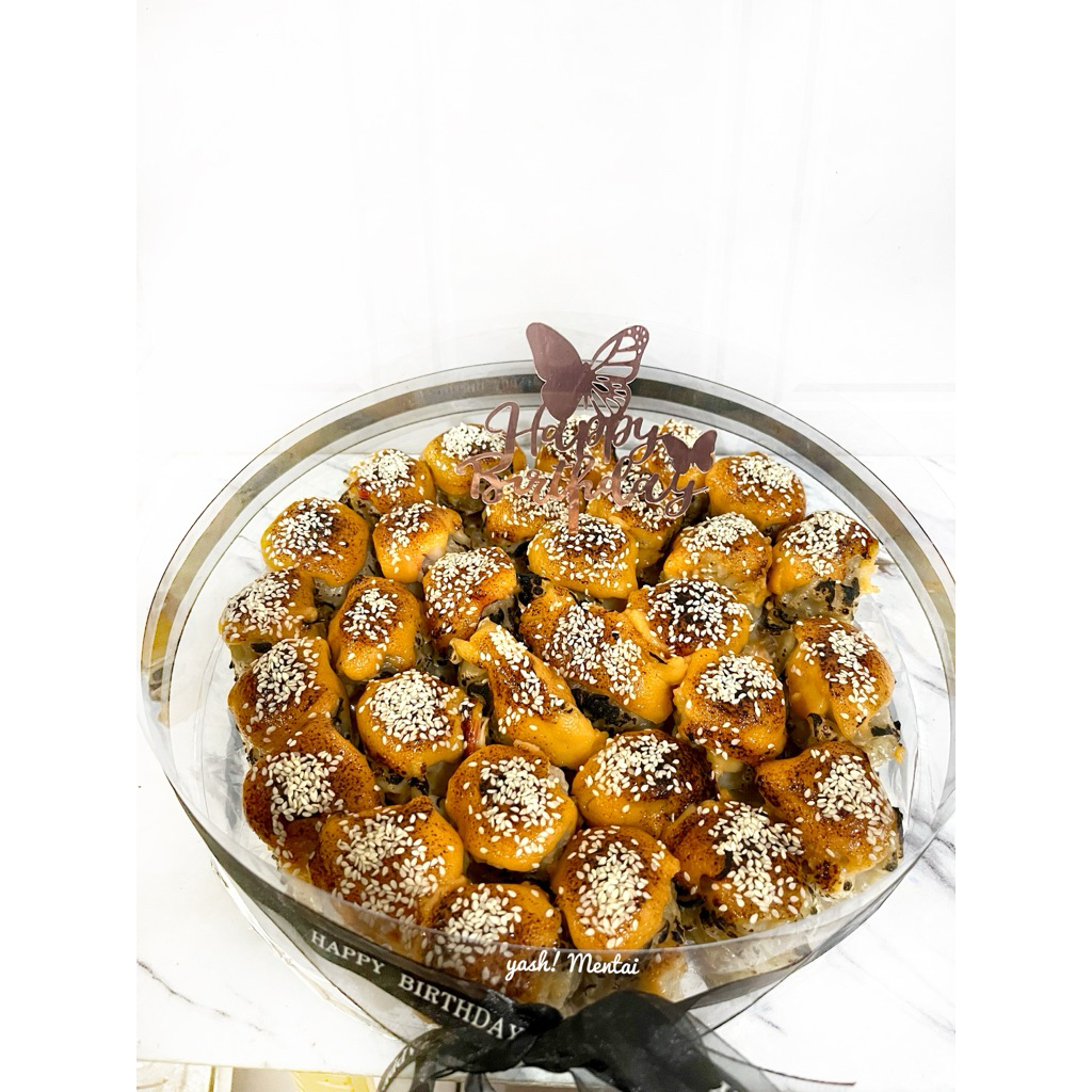 

Dimsum Mentai 30pcs | Birthday Cake | Dimsum Cake | Dimsum Tower | Sushi Cake | Mentai Cake