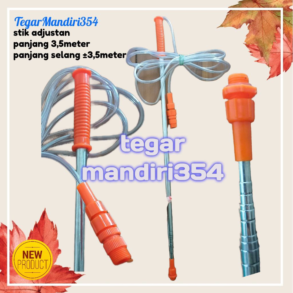 Stik adjustan stik panjang 3,5meter stik sprayer 3,5meter stik bisa diatur panjang pendeknya kurang 