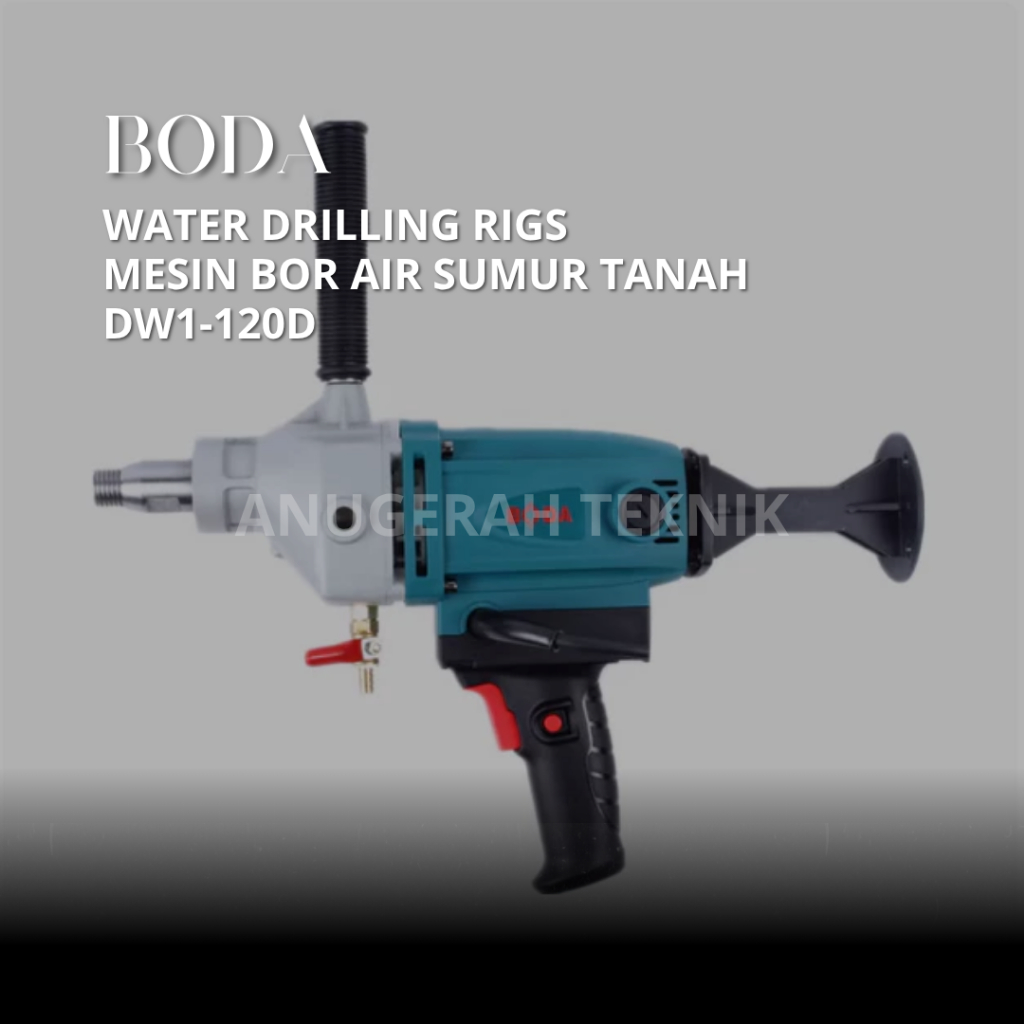 BODA - WATER DRILLING RIGS / MESIN BOR AIR SUMUR TANAH DW1-120D