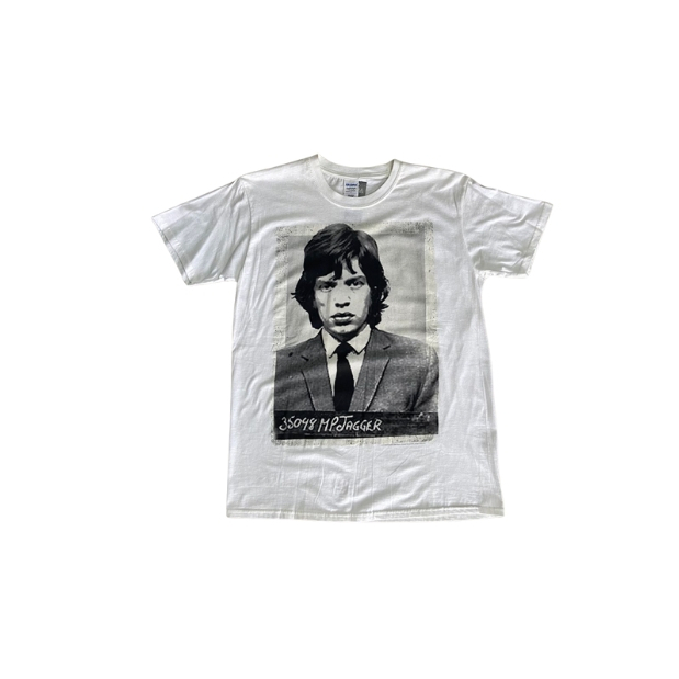 Mick Jagger Tee Picture Cp 2012 Tshirt White