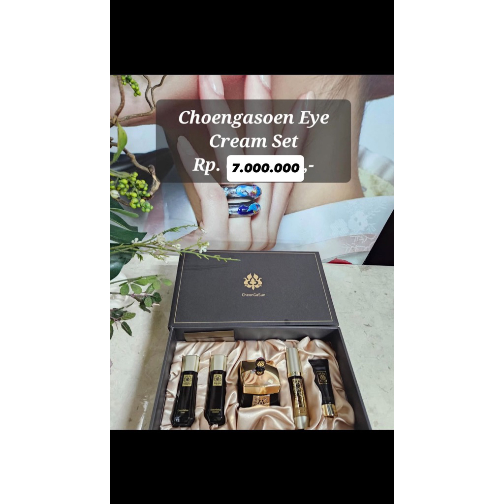 Jutanhak - Sansim Choengasoen Eye Cream set