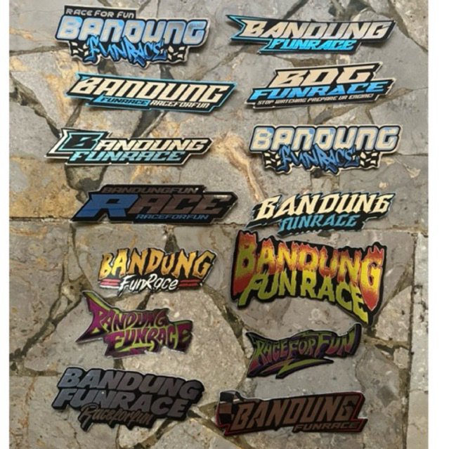 

STIKER PACK BDGFUNRACE ISI 15PCS
