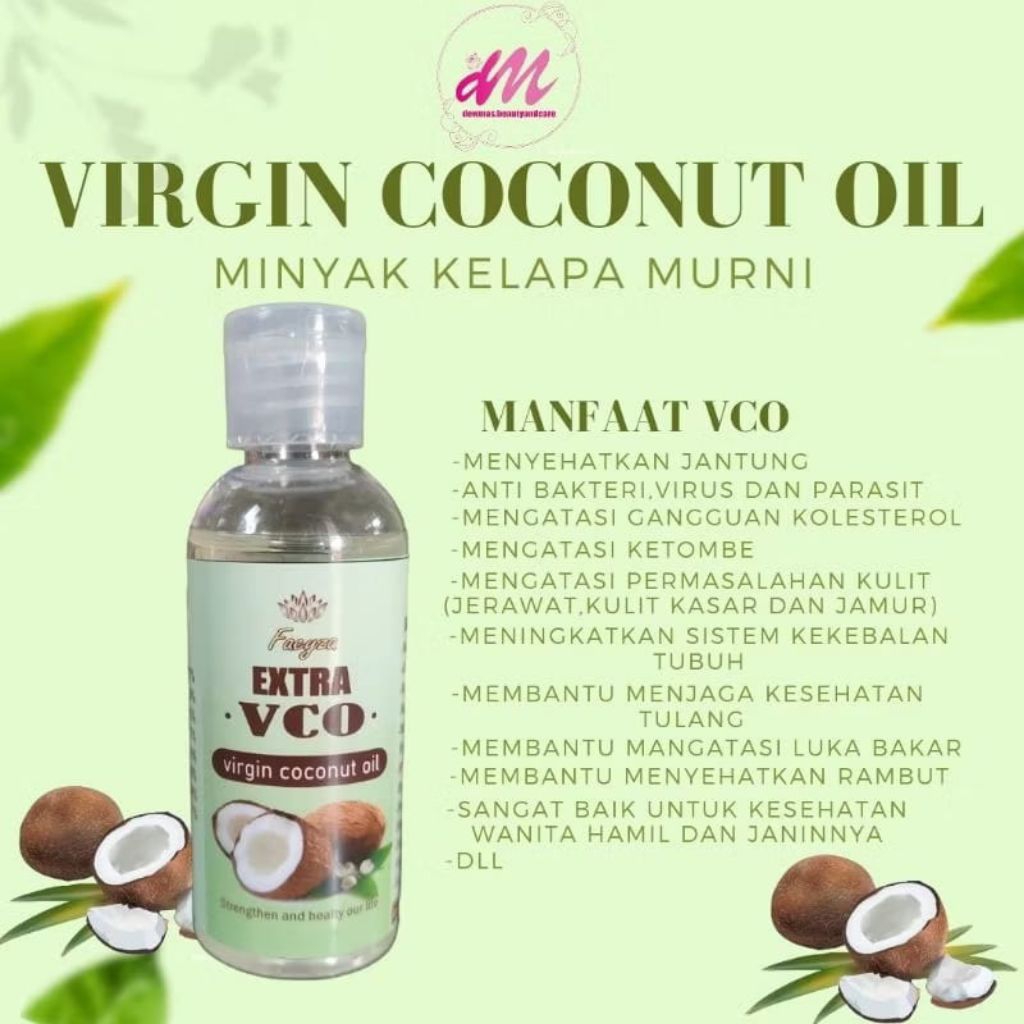 

VCO virgin coconut oil/ minyak kelapa asli