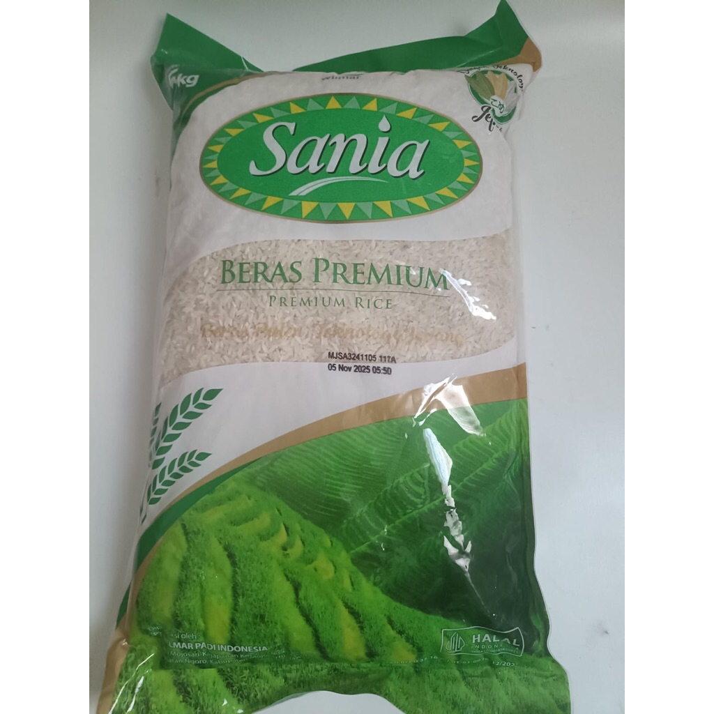 

Beras sania 5kg 5x