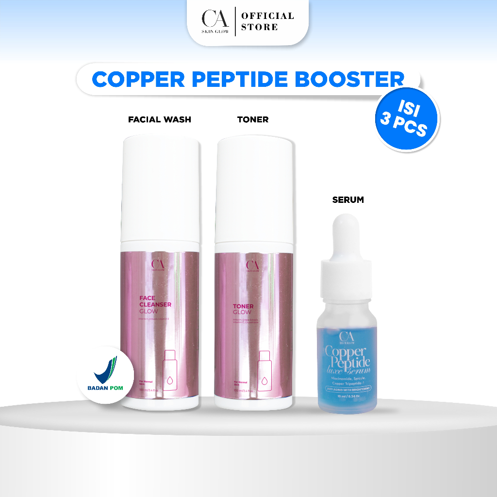 Paket Copper Peptide Booster isi 3 CA SKIN GLOW