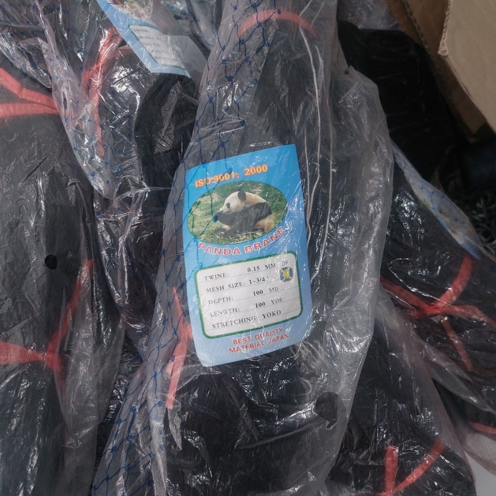 jaring burung 1 3/4 inchi 0.15 100md x 100yds YOKO hitam