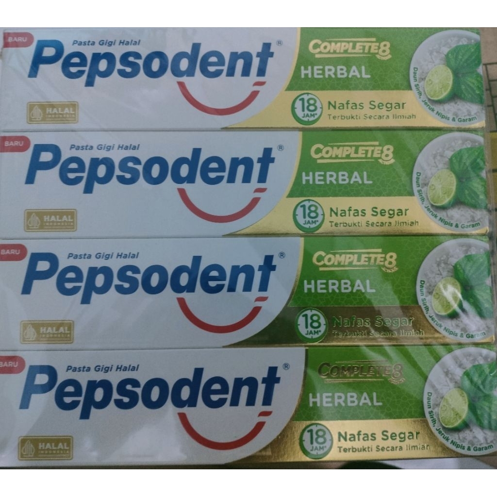 Pepsodent Complete 8 Herbal 190g