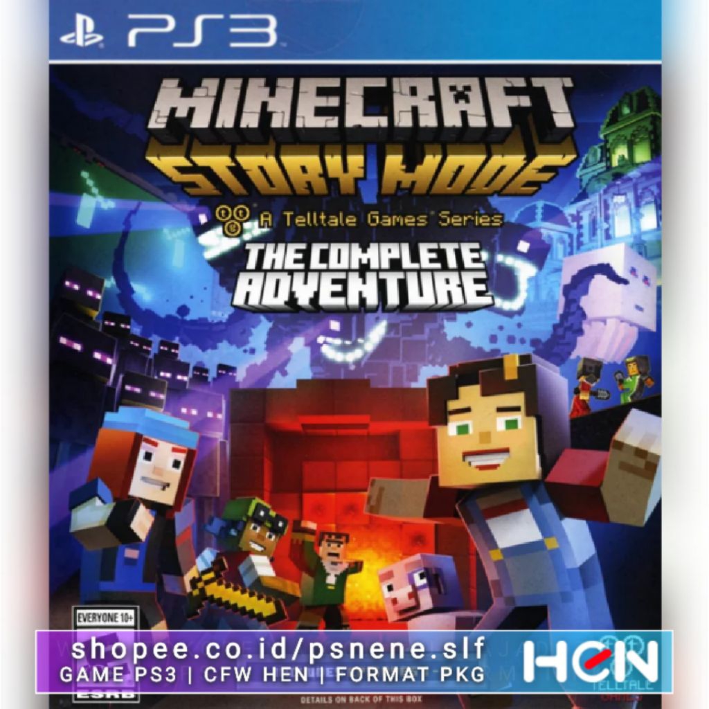 GAME PS3 MINECRAFT STORY MODE