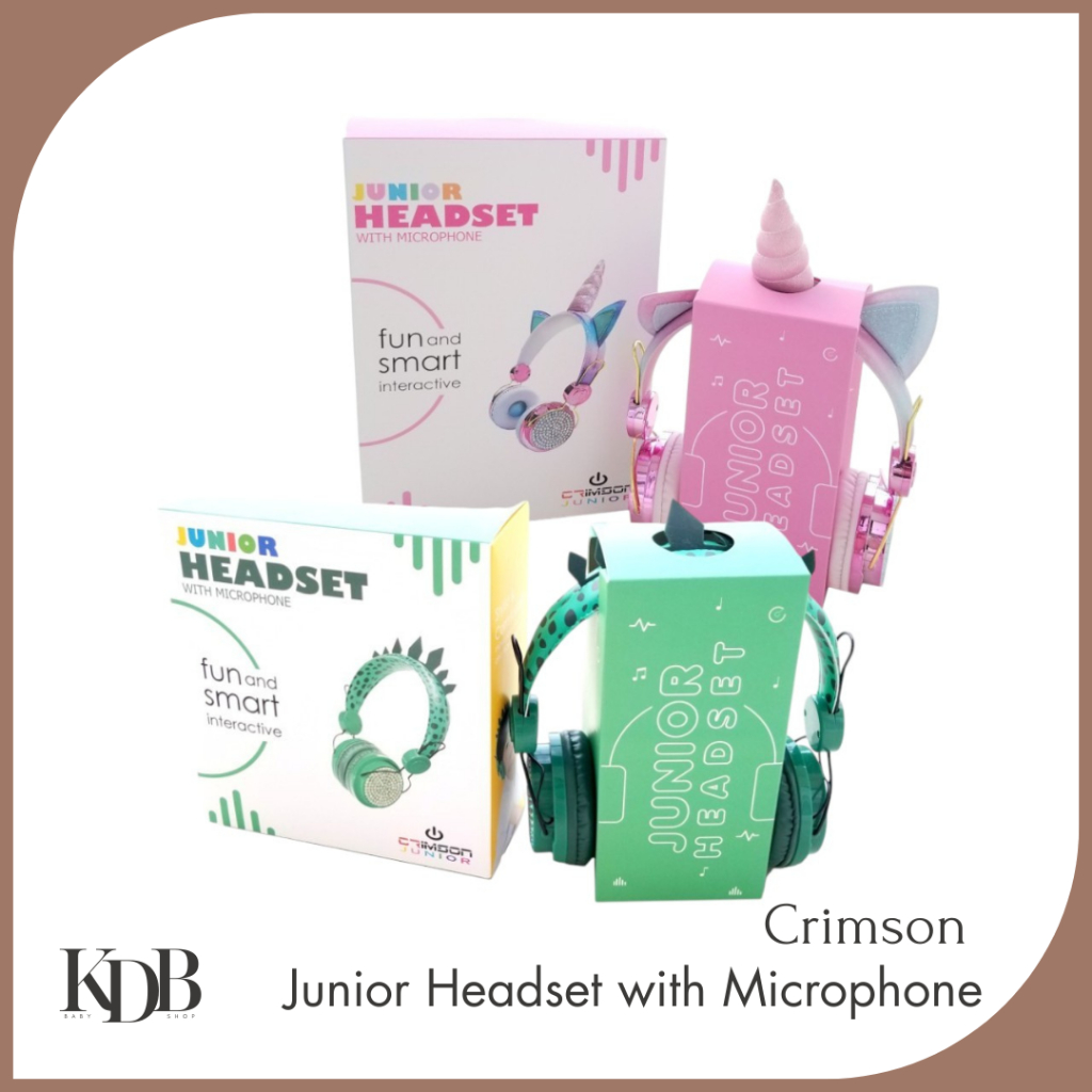 Crimson Junior Headset with Microphone