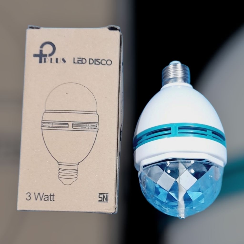 Lampu Led Disco berputar warna-warni