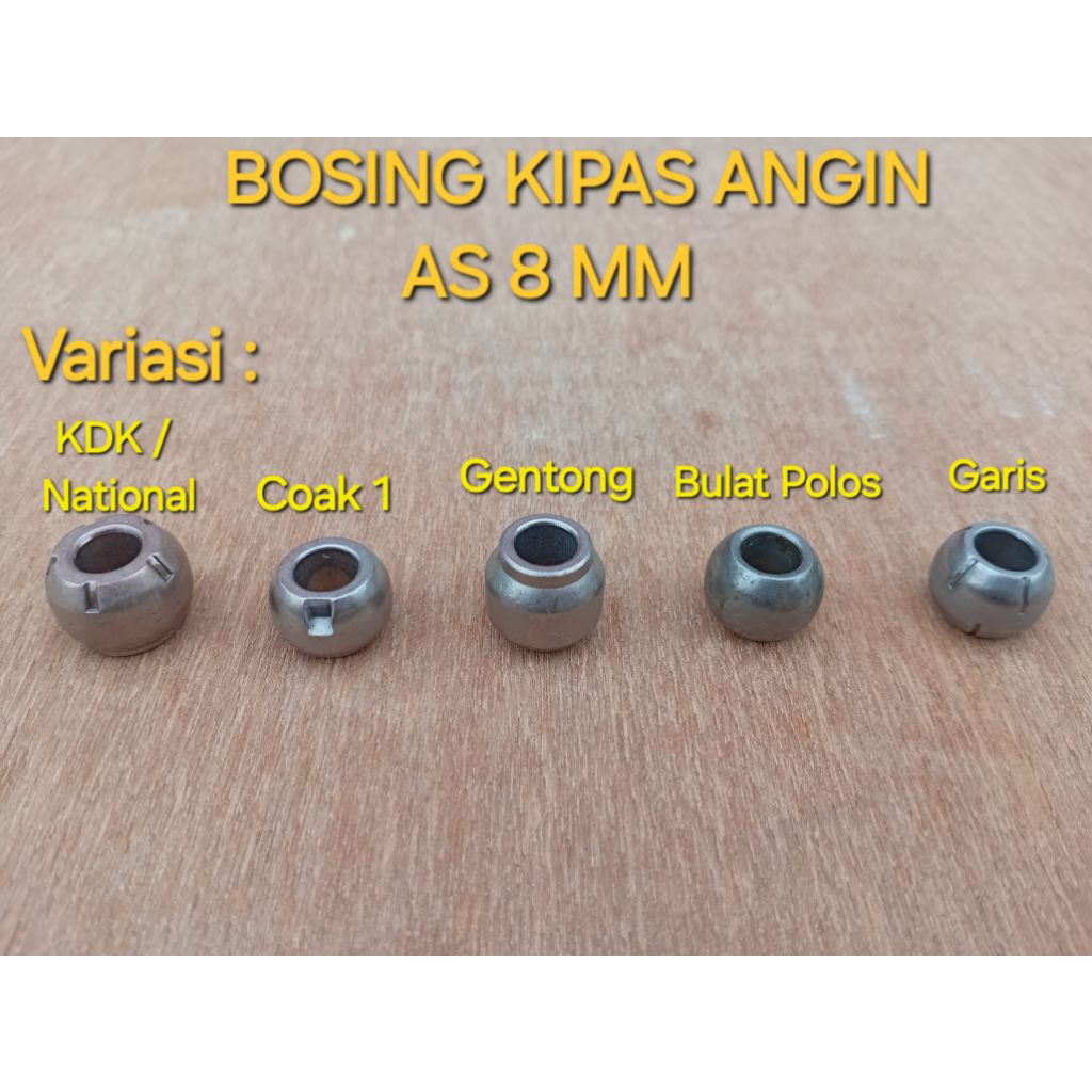 Boshing Kipas Angin AS 8 mm Untuk Kipas 12-16 Inch Universal