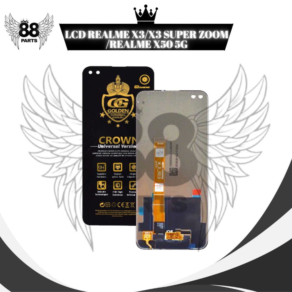 LCD OPPO REALME X3 / REALME X3 SUPERZOOM / REALME X50 5G TOUCHSCREEN FULLSET COMPLETE ORIGINAL