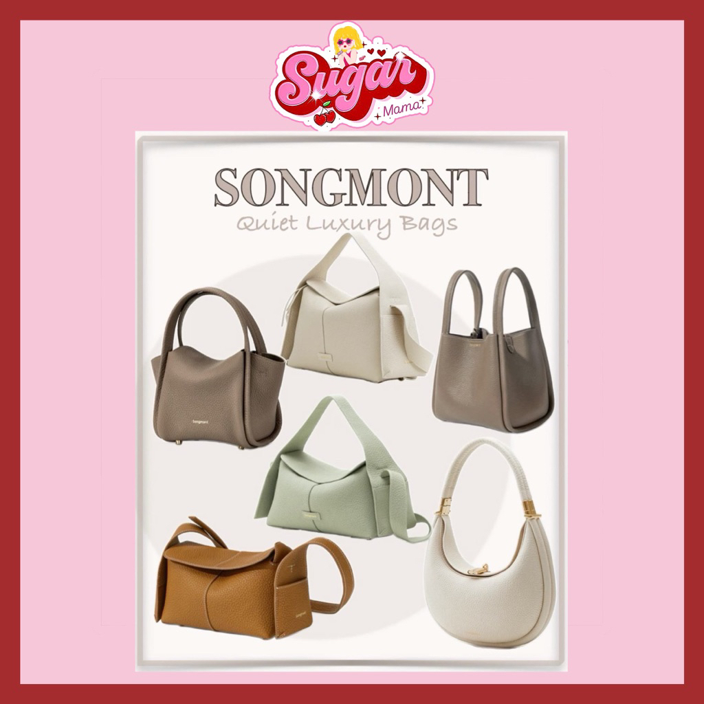 <FAST PO> SONGMONT TERMURAH Crescent bag - Drippy roof bag - basket bag